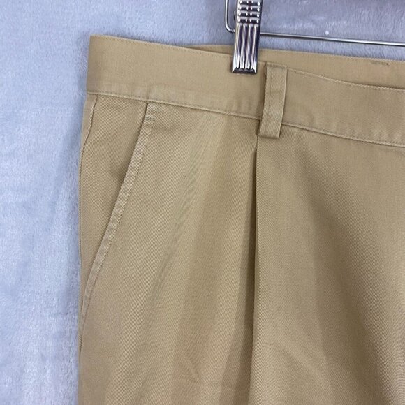 Callaway Golf X Series Pleated Front Chino Pants Size 38 Beige / Tan (39x32) - Picture 11 of 16